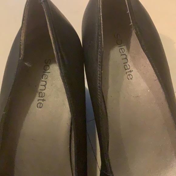 Heeled black loafers super comfy by solemate - Picture 3 of 17